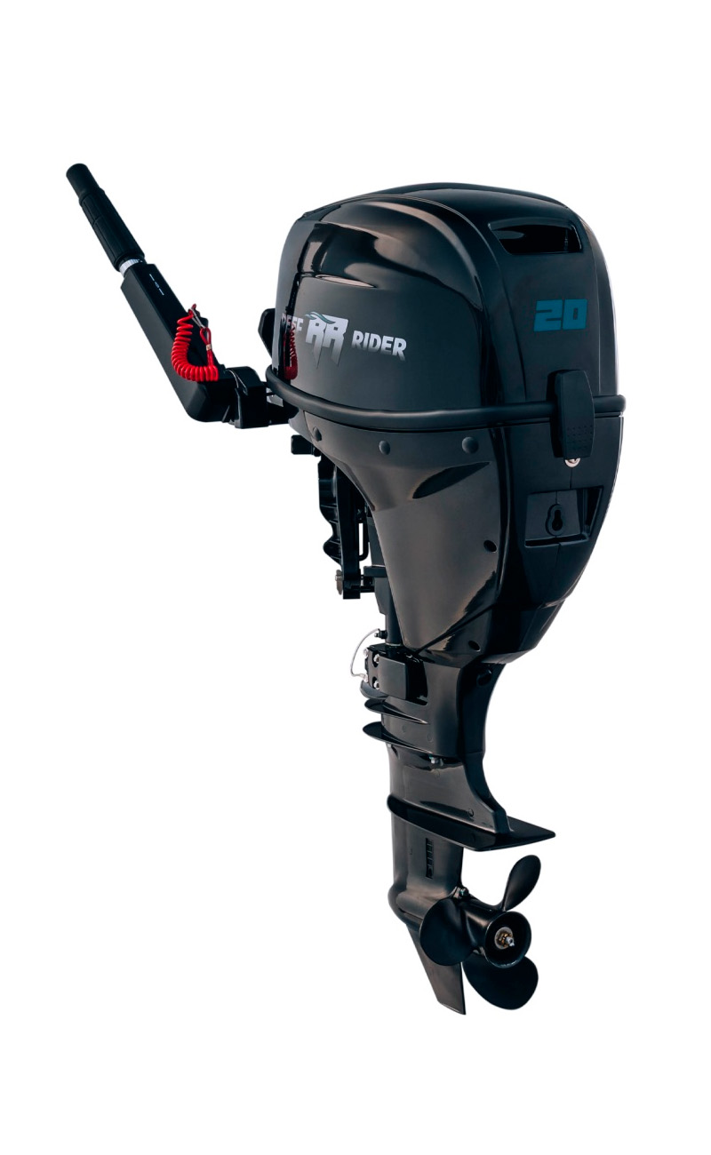 4х-тактный лодочный мотор REEF RIDER RREF20HS Фото 1 4х-тактный лодочный мотор REEF RIDER RREF20HS Обзор-Фото 1