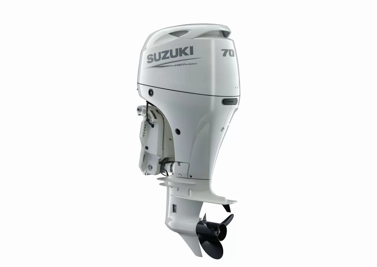 4х-тактный лодочный мотор SUZUKI DF70ATS белый Фото 1 4х-тактный лодочный мотор SUZUKI DF70ATS белый Обзор-Фото 1