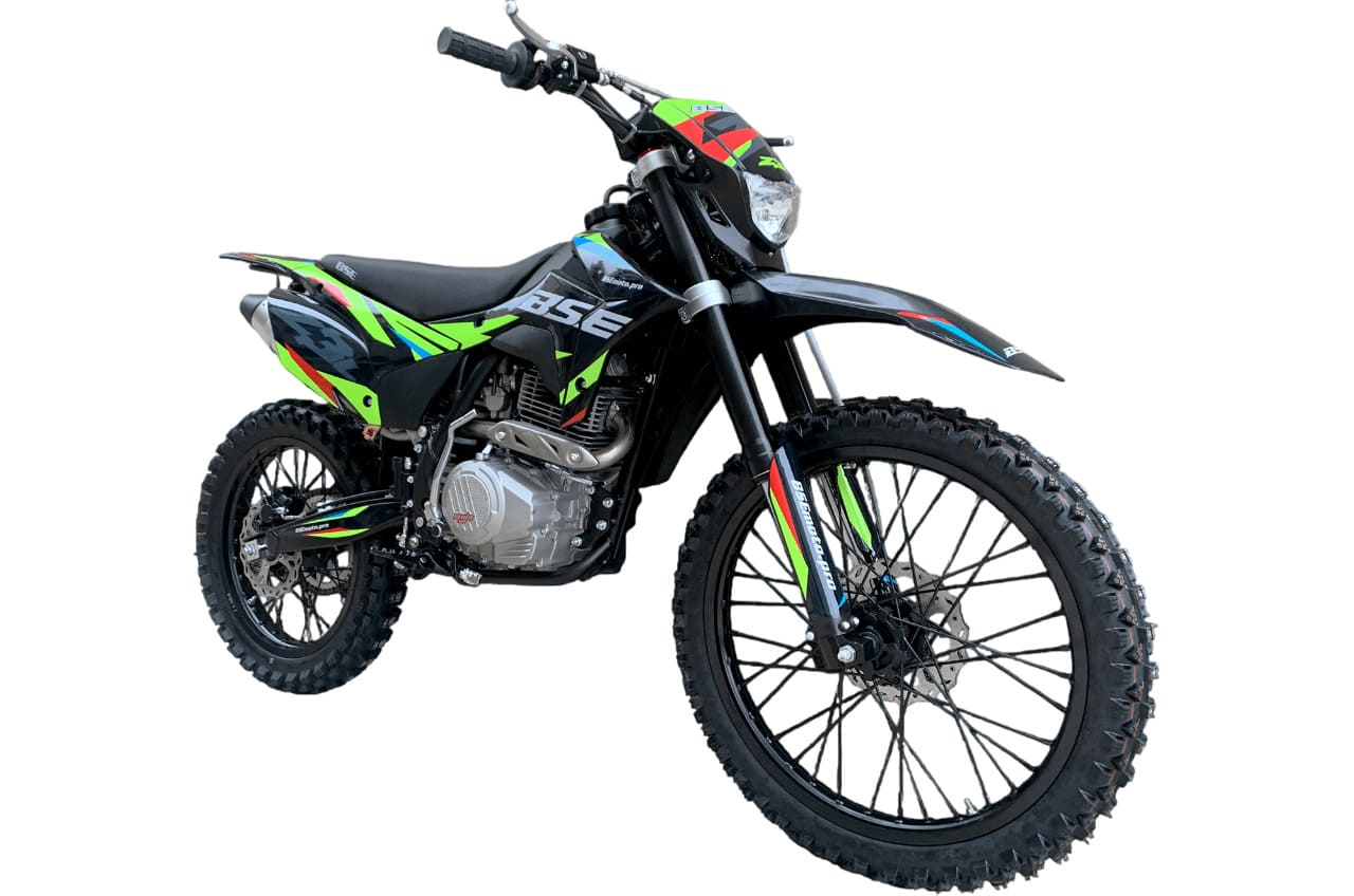 Мотоцикл BSE Z3L Spek Green ENDURO Фото 2 Мотоцикл BSE Z3L Spek Green ENDURO Обзор-Фото 2
