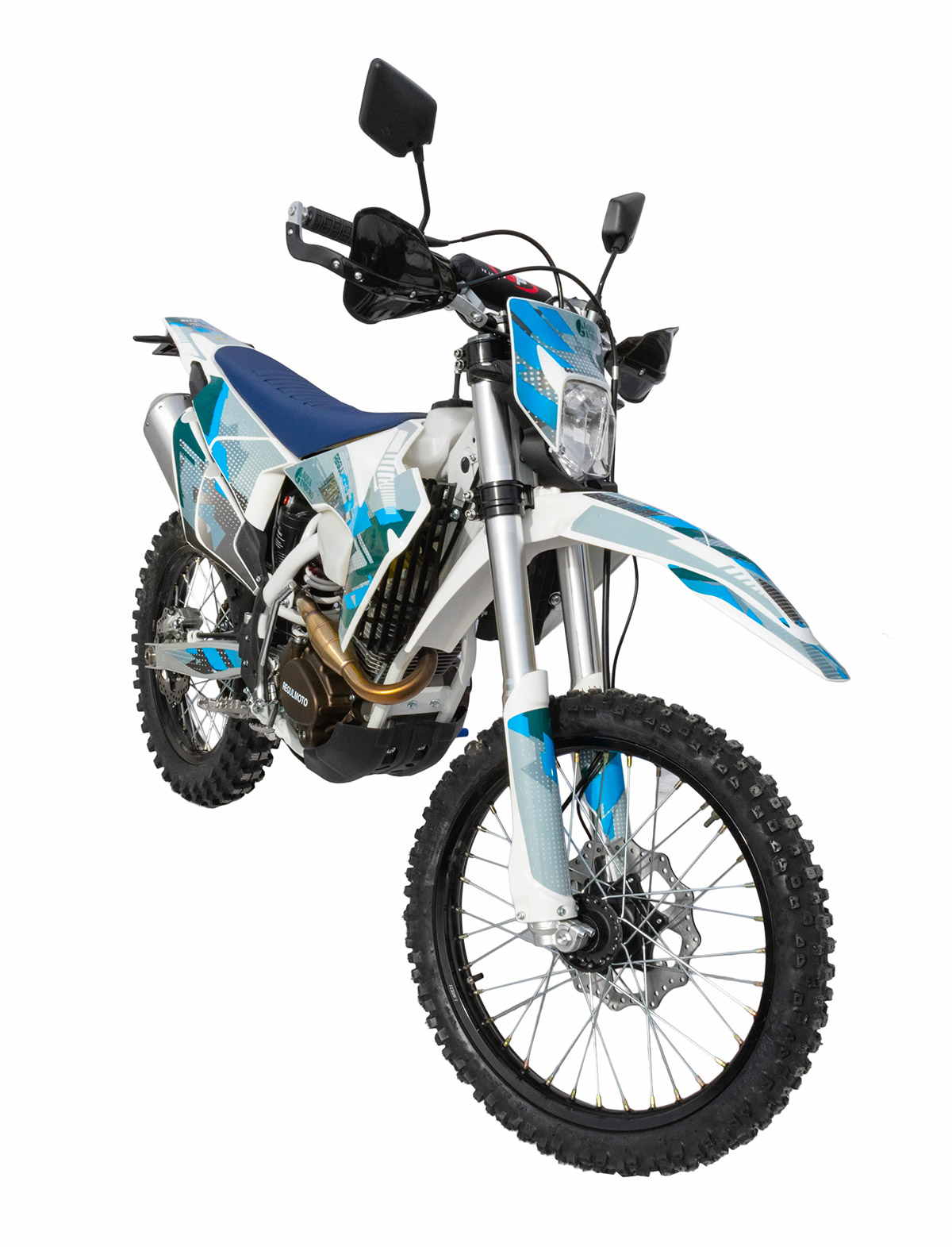 Мотоцикл кроссовый эндуро REGULMOTO Aqua Фото 3 Мотоцикл кроссовый эндуро REGULMOTO Aqua Обзор-Фото 3