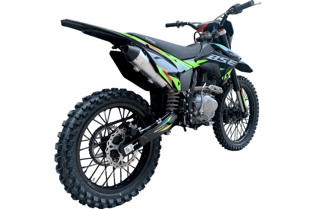 Мотоцикл BSE Z3L Spek Green ENDURO Фото 3 Мотоцикл BSE Z3L Spek Green ENDURO Обзор-Фото 3