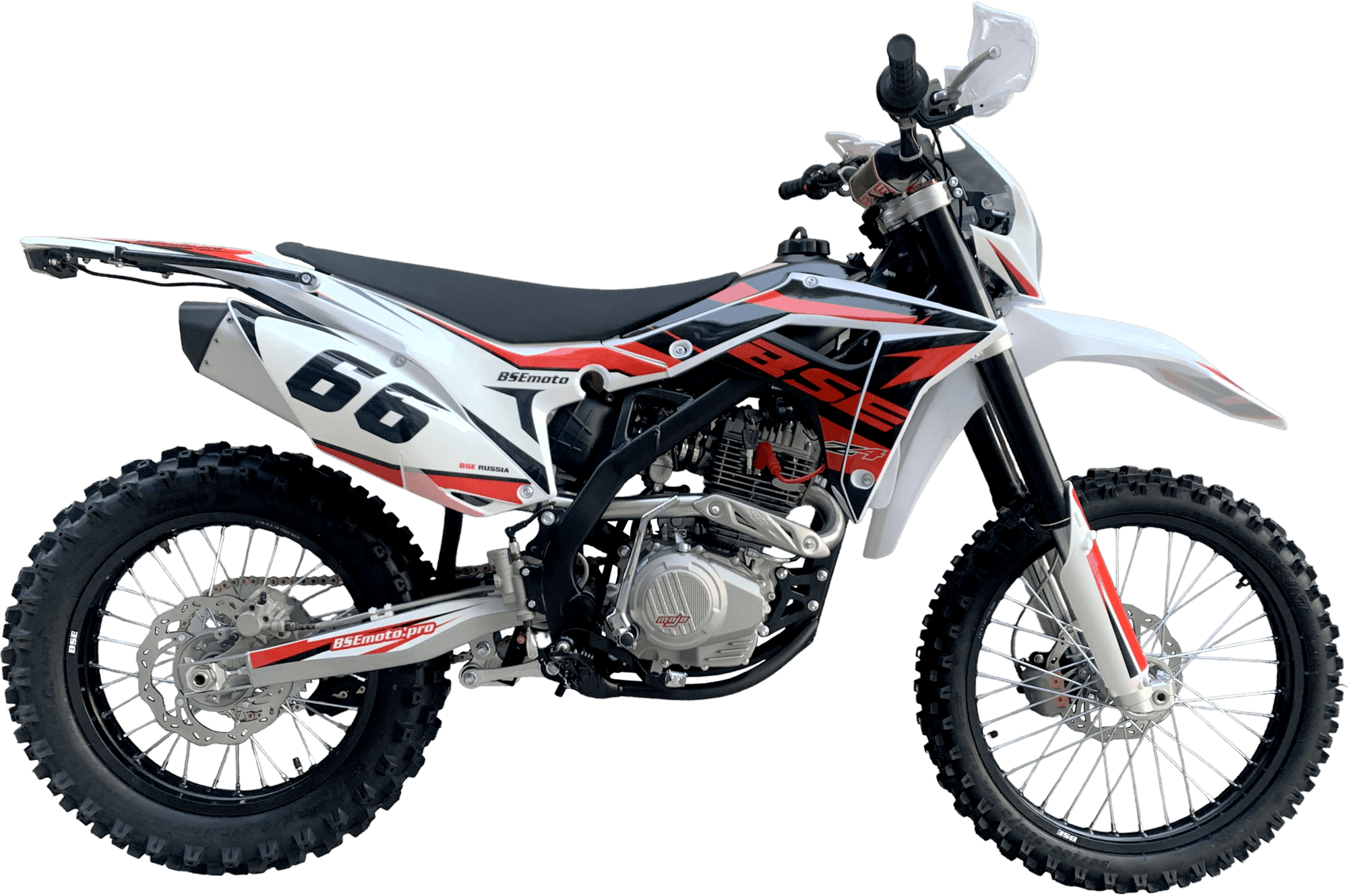 Мотоцикл кроссовый эндуро BSE Z4 Red 66 Фото 2 Мотоцикл кроссовый эндуро BSE Z4 Red 66 Обзор-Фото 2