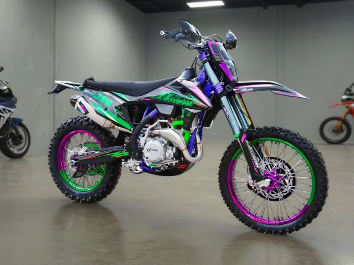 Мотоцикл кроссовый эндуро FXMOTO X8 NC300 Фото 6 Мотоцикл кроссовый эндуро FXMOTO X8 NC300 Обзор-Фото 6
