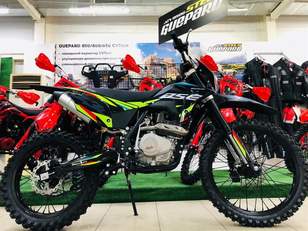 Мотоцикл BSE Z3L Spek Green ENDURO Фото 5 Мотоцикл BSE Z3L Spek Green ENDURO Обзор-Фото 5