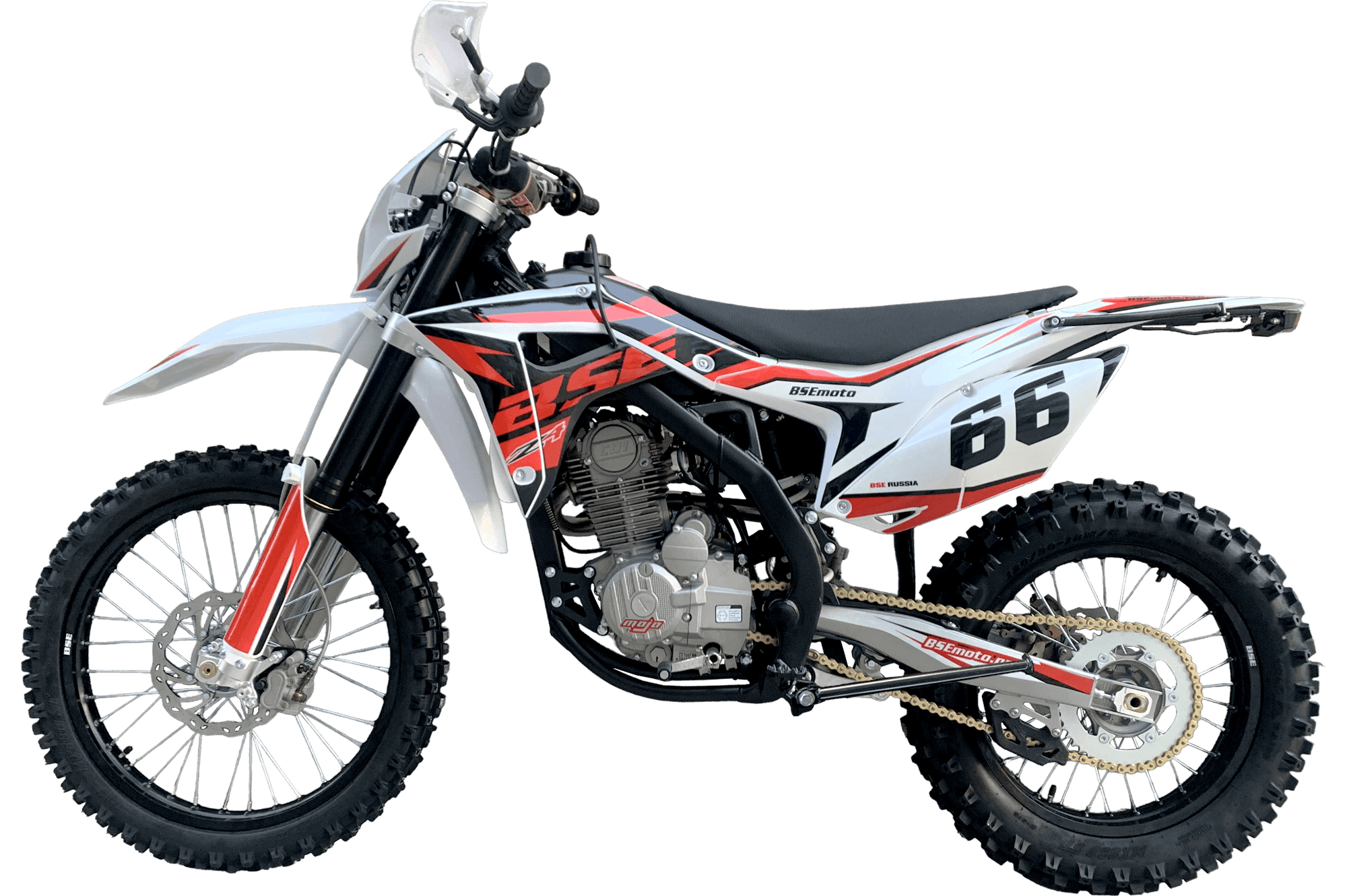 Мотоцикл кроссовый эндуро BSE Z4 Red 66 Фото 1 Мотоцикл кроссовый эндуро BSE Z4 Red 66 Обзор-Фото 1