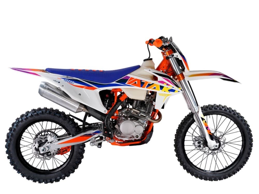 Мотоцикл кроссовый эндуро ATAKI EF250 (4T 172FMM) 21/18 Фото 2 Мотоцикл кроссовый эндуро ATAKI EF250 (4T 172FMM) 21/18 Обзор-Фото 2