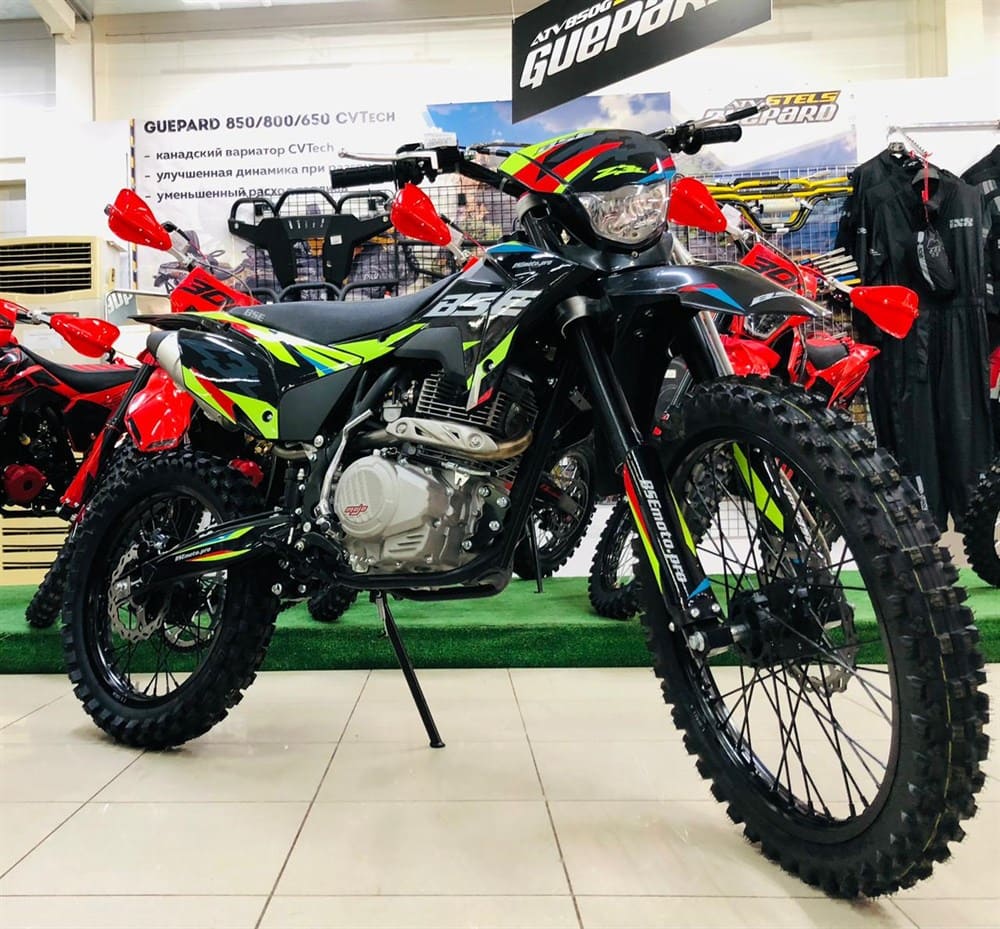 Мотоцикл BSE Z3L Spek Green ENDURO Фото 6 Мотоцикл BSE Z3L Spek Green ENDURO Обзор-Фото 6