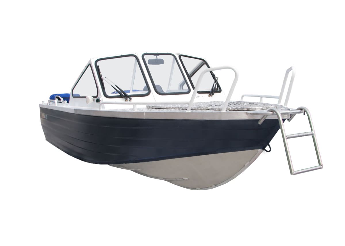 Катер-лодка алюминиевая RUSBOAT 55 Фото 3 Катер-лодка алюминиевая RUSBOAT 55 Обзор-Фото 3