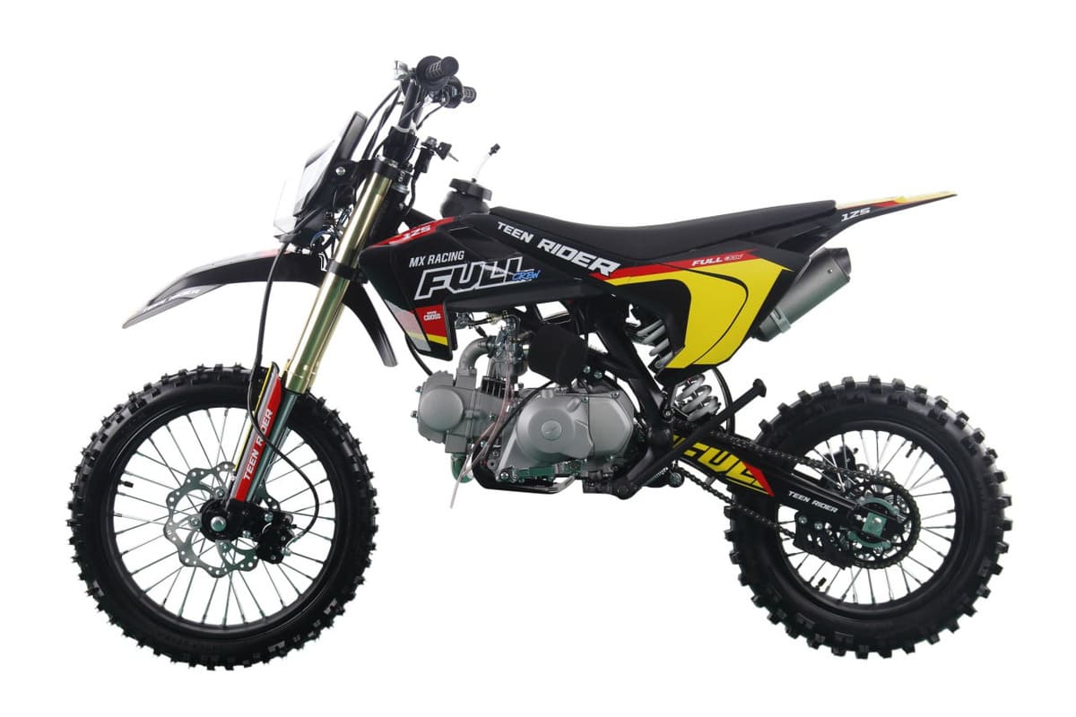 Питбайк FULL CREW Teen Rider 125cc 1714 Фото 2 Питбайк FULL CREW Teen Rider 125cc 1714 Обзор-Фото 2