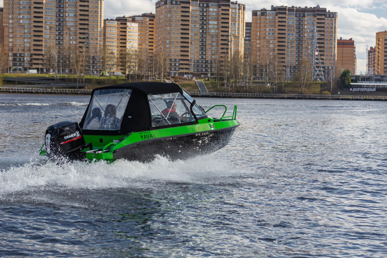 Катер-лодка алюминиевая VBOATS Yava L Fish Фото 2 Катер-лодка алюминиевая VBOATS Yava L Fish Обзор-Фото 2