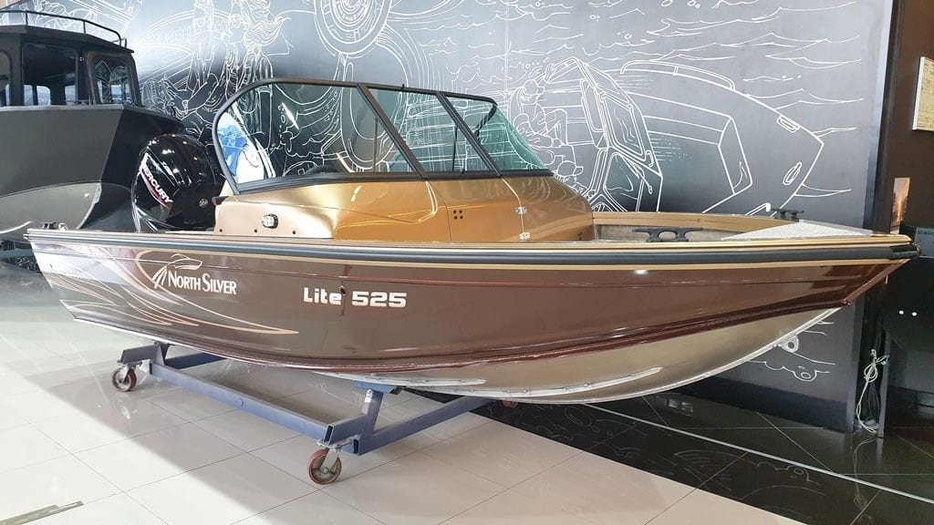Катер-лодка алюминиевая NORTHSILVER 525 Lite Фото 1 Катер-лодка алюминиевая NORTHSILVER 525 Lite Обзор-Фото 1