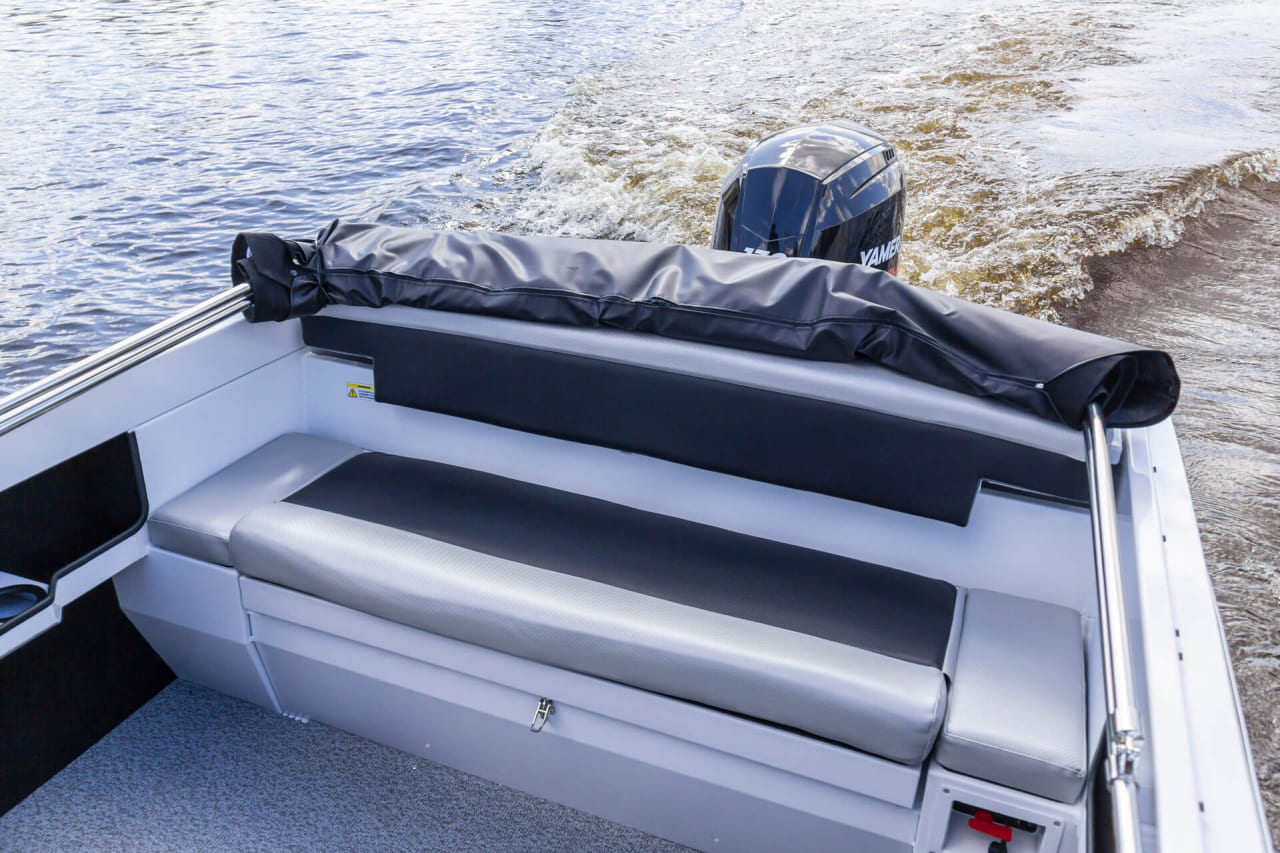Катер-лодка алюминиевая VBOATS Yava XL Fish Фото 10 Катер-лодка алюминиевая VBOATS Yava XL Fish Обзор-Фото 10