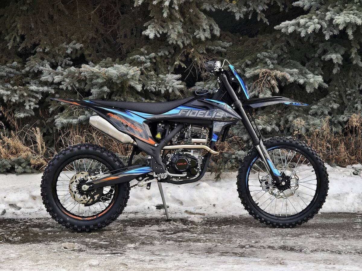 Мотоцикл FIDELIS Aggressor CB250 (172FMM-3A) ENDURO Фото 2 Мотоцикл FIDELIS Aggressor CB250 (172FMM-3A) ENDURO Обзор-Фото 2