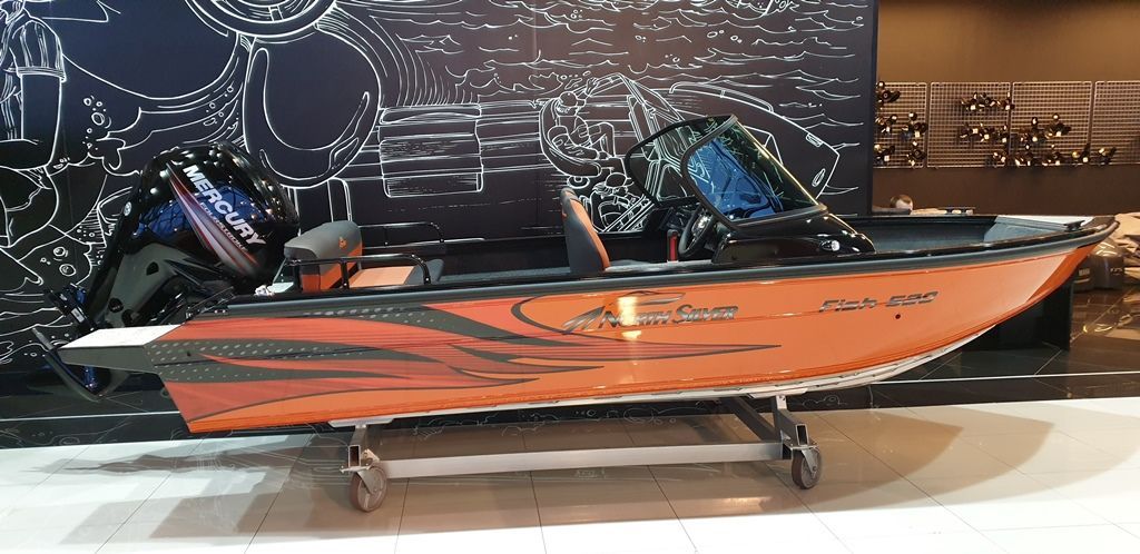 Катер-лодка алюминиевая NORTHSILVER 520 Fish Фото 3 Катер-лодка алюминиевая NORTHSILVER 520 Fish Обзор-Фото 3