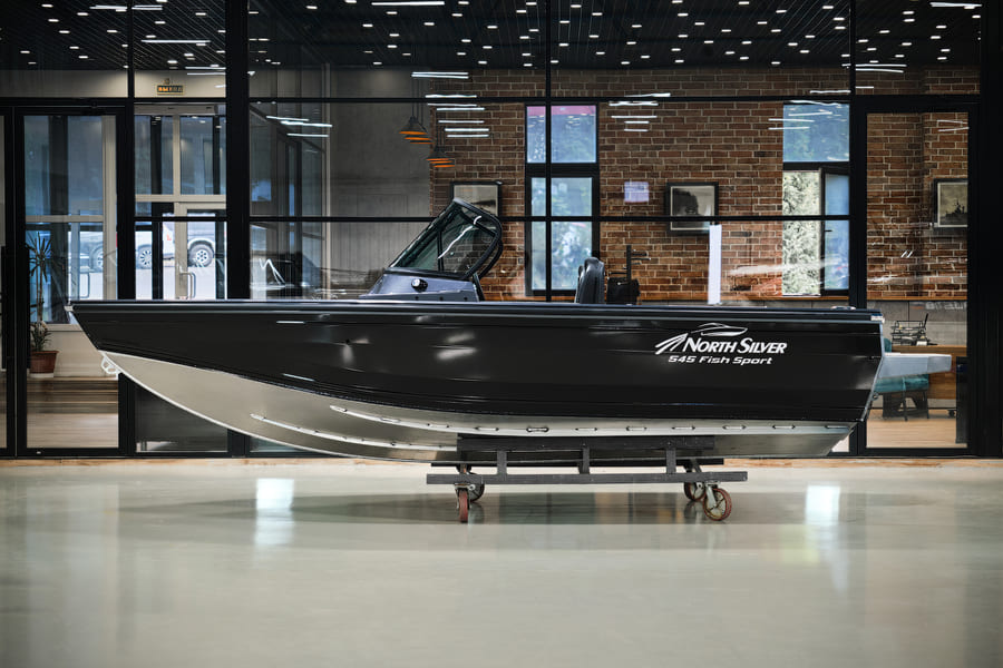Катер-лодка алюминиевая NORTHSILVER 545 Fish Sport Фото 1 Катер-лодка алюминиевая NORTHSILVER 545 Fish Sport Обзор-Фото 1
