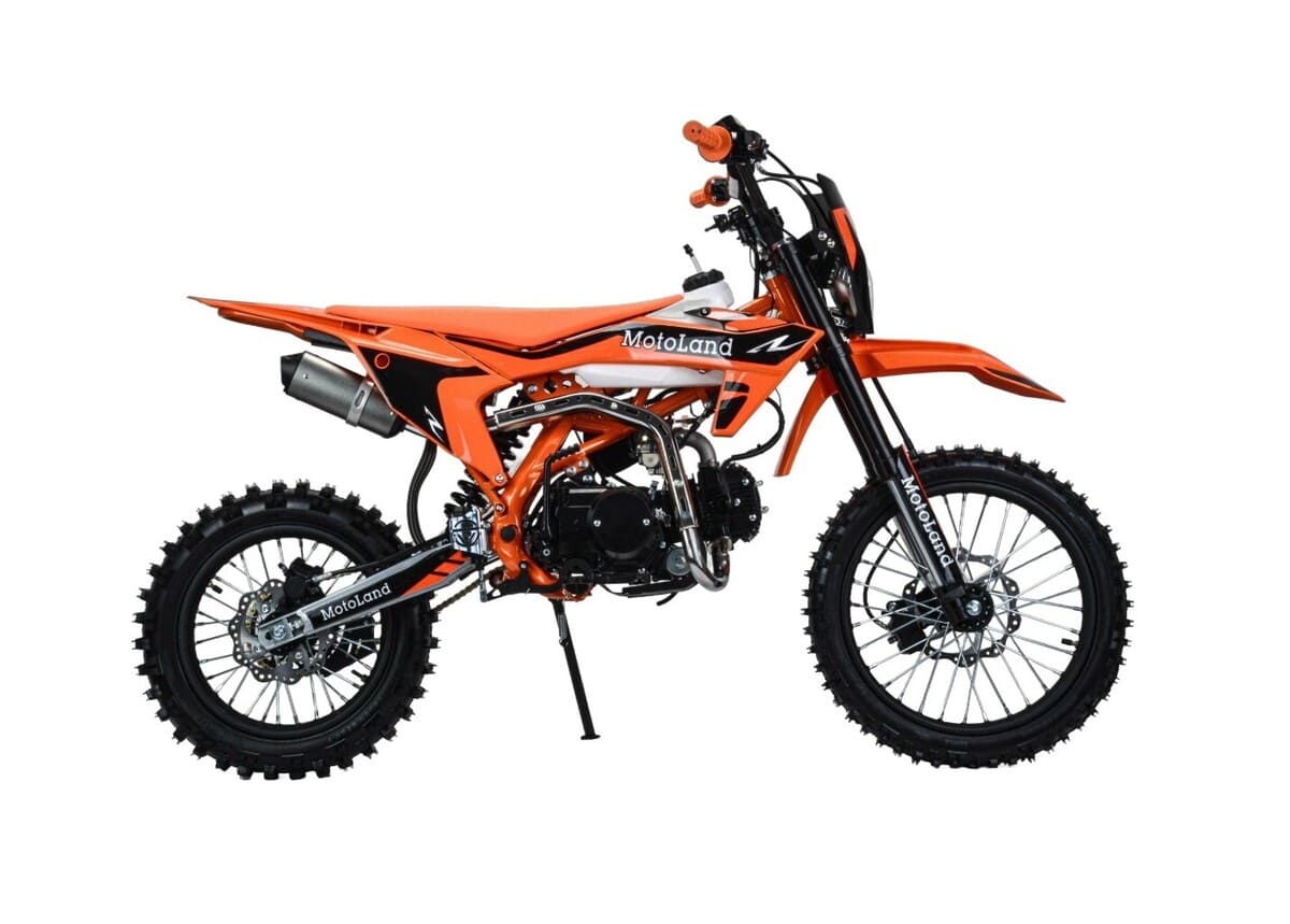 Питбайк MOTOLAND SX125E 17/14 Фото 1 Питбайк MOTOLAND SX125E 17/14 Обзор-Фото 1