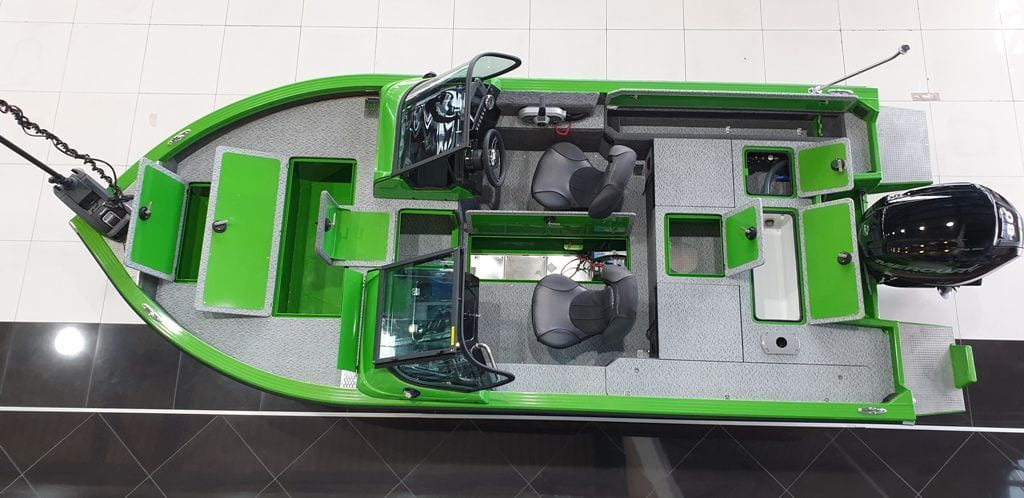Катер-лодка алюминиевая NORTHSILVER 525 Fish Sport Фото 3 Катер-лодка алюминиевая NORTHSILVER 525 Fish Sport Обзор-Фото 3