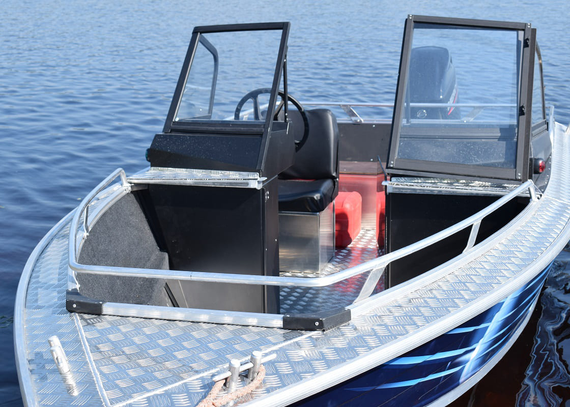 Катер-лодка алюминиевая WELLBOAT 51 Фото 3 Катер-лодка алюминиевая WELLBOAT 51 Обзор-Фото 3