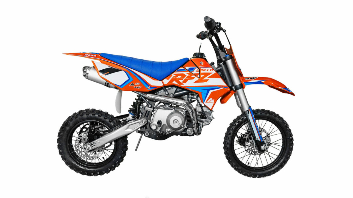 Мотоцикл APOLLO RFZ Start 110E Auto 2022 PITBIKE Фото 1 Мотоцикл APOLLO RFZ Start 110E Auto 2022 PITBIKE Обзор-Фото 1