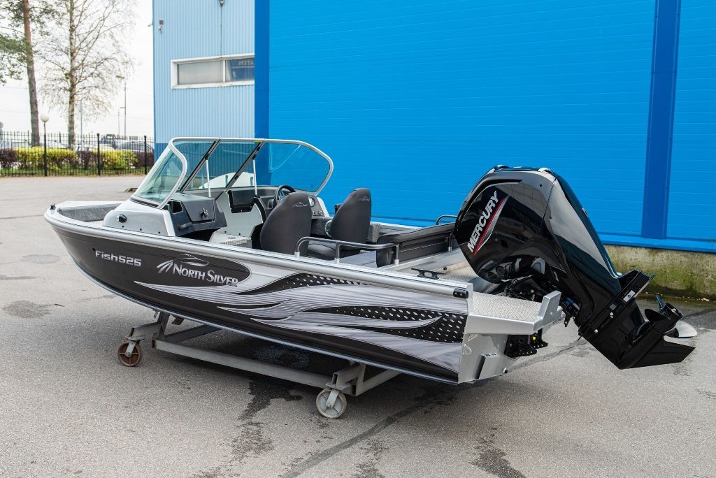 Катер-лодка алюминиевая NORTHSILVER 525 Fish Фото 2 Катер-лодка алюминиевая NORTHSILVER 525 Fish Обзор-Фото 2