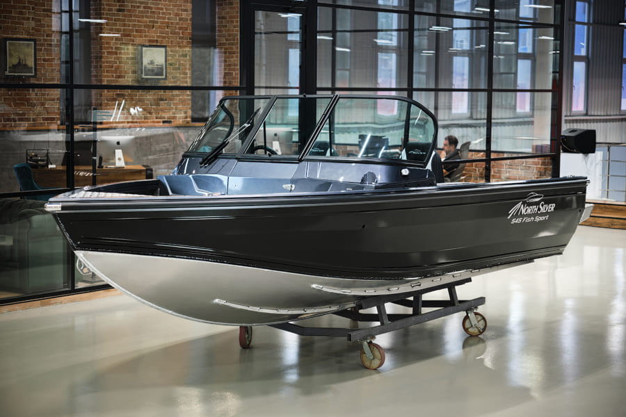 Катер-лодка алюминиевая NORTHSILVER 545 Fish Sport Фото 2 Катер-лодка алюминиевая NORTHSILVER 545 Fish Sport Обзор-Фото 2