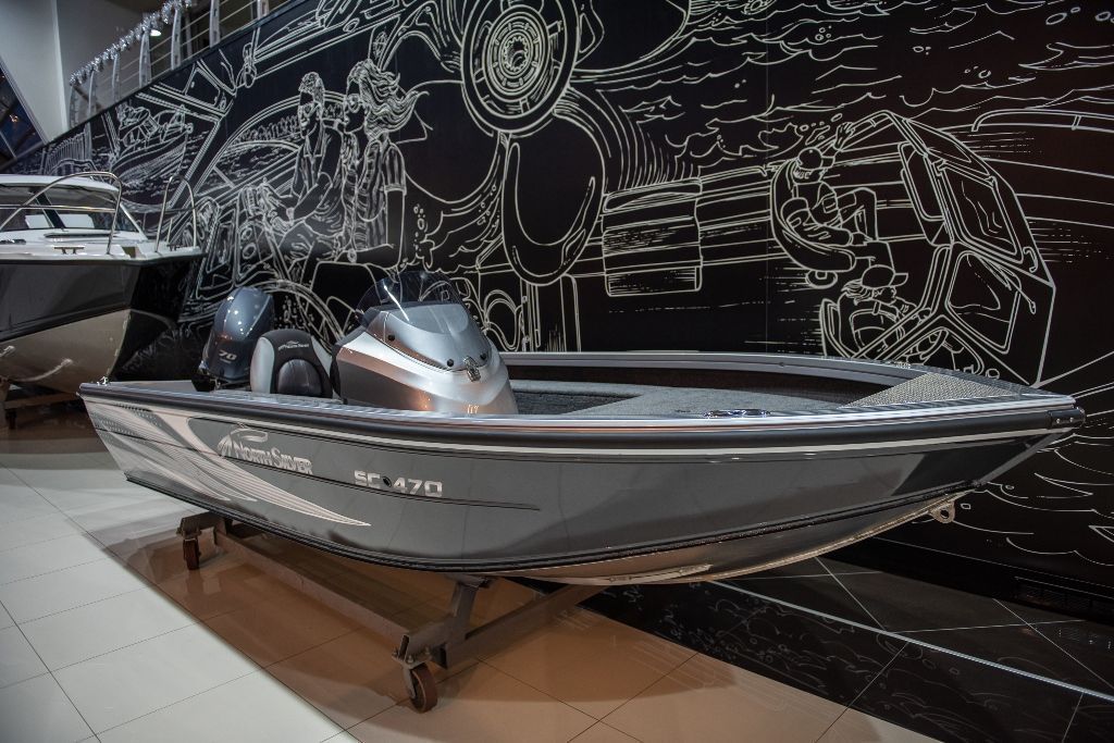 Катер-лодка алюминиевая NORTHSILVER 470 SC Фото 4 Катер-лодка алюминиевая NORTHSILVER 470 SC Обзор-Фото 4