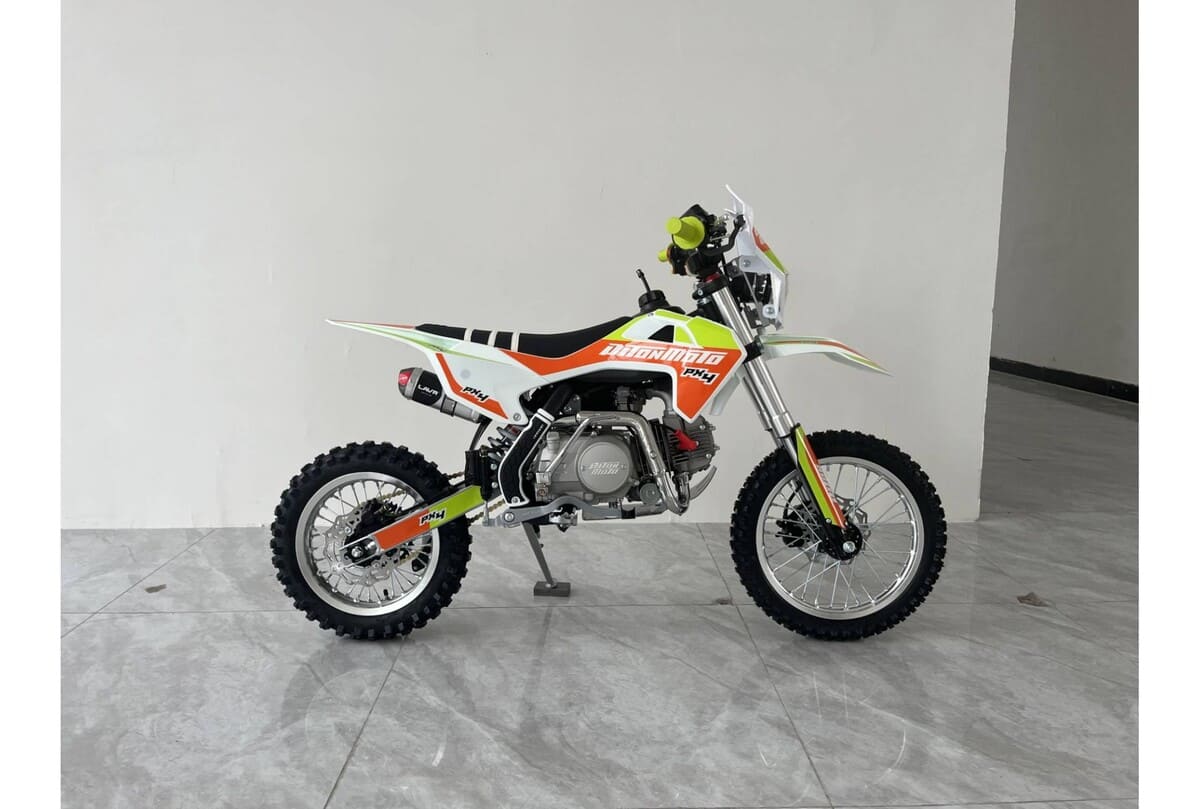 Питбайк PITONMOTO PX4 125EM 14/12 Фото 2 Питбайк PITONMOTO PX4 125EM 14/12 Обзор-Фото 2