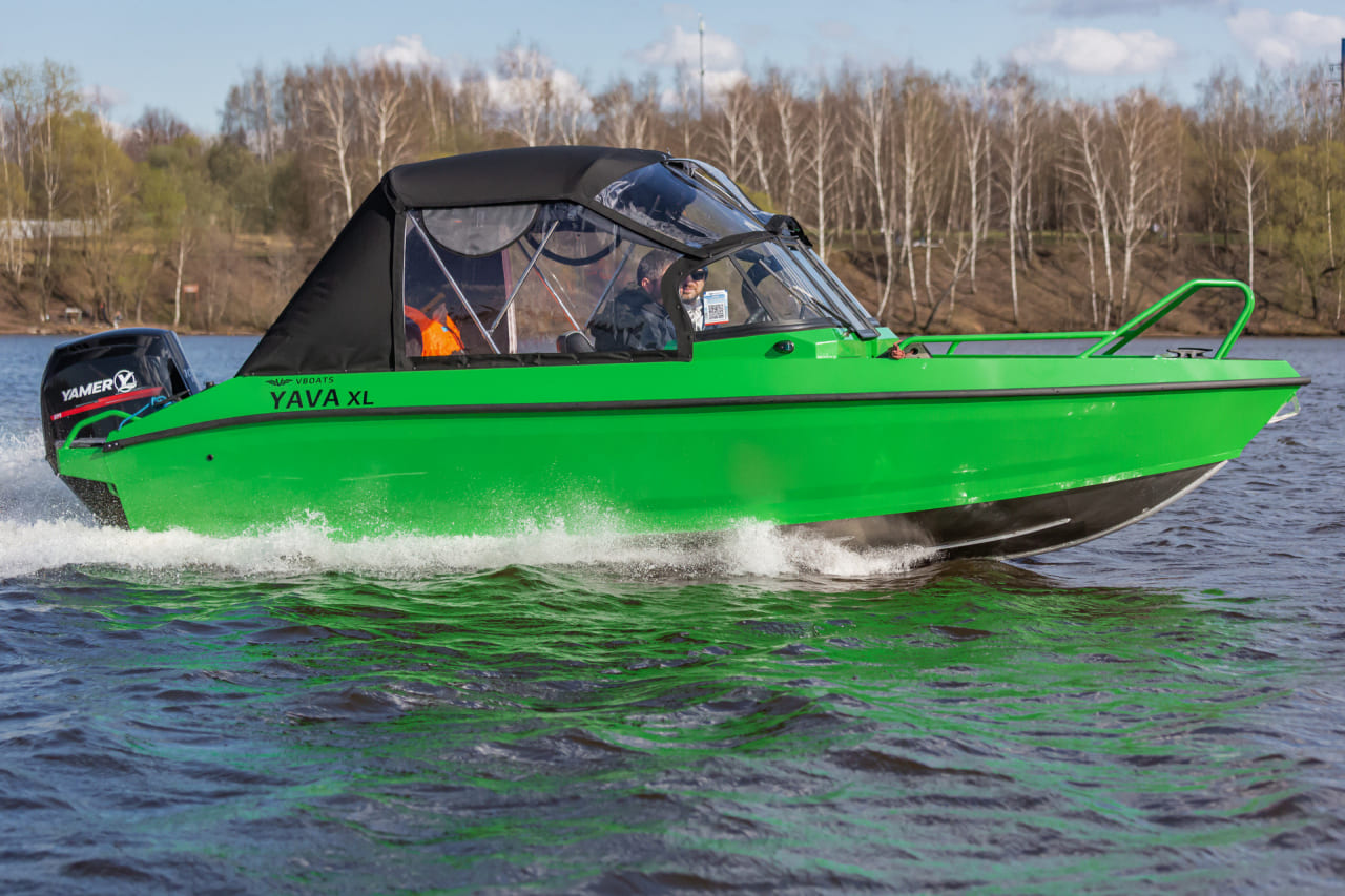 Катер-лодка алюминиевая VBOATS Yava XL Fish Фото 4 Катер-лодка алюминиевая VBOATS Yava XL Fish Обзор-Фото 4