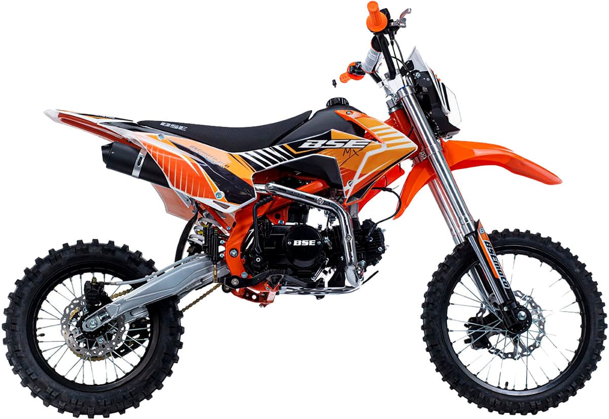 Питбайк BSE MX 125 17/14 Racing Orange Фото 1 Питбайк BSE MX 125 17/14 Racing Orange Обзор-Фото 1