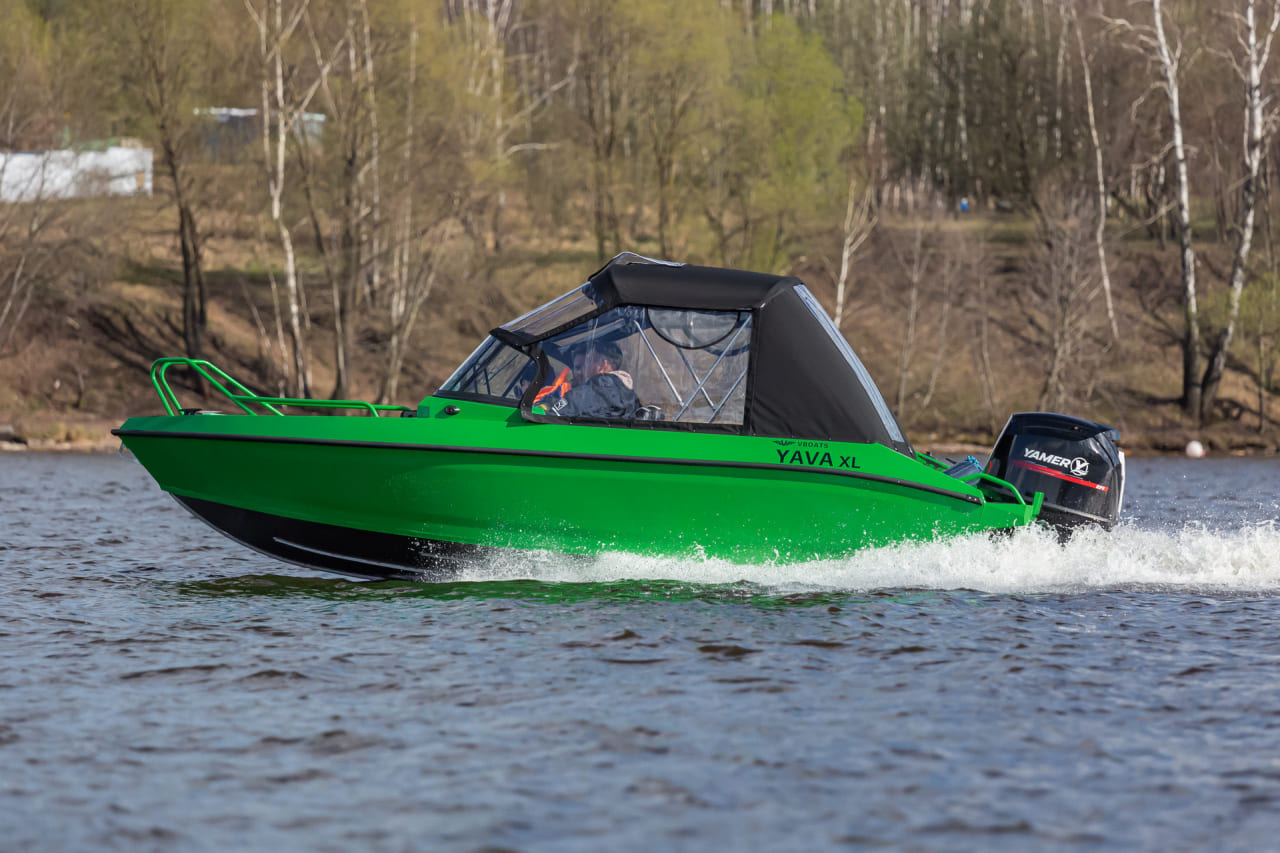 Катер-лодка алюминиевая VBOATS Yava XL Fish Фото 3 Катер-лодка алюминиевая VBOATS Yava XL Fish Обзор-Фото 3
