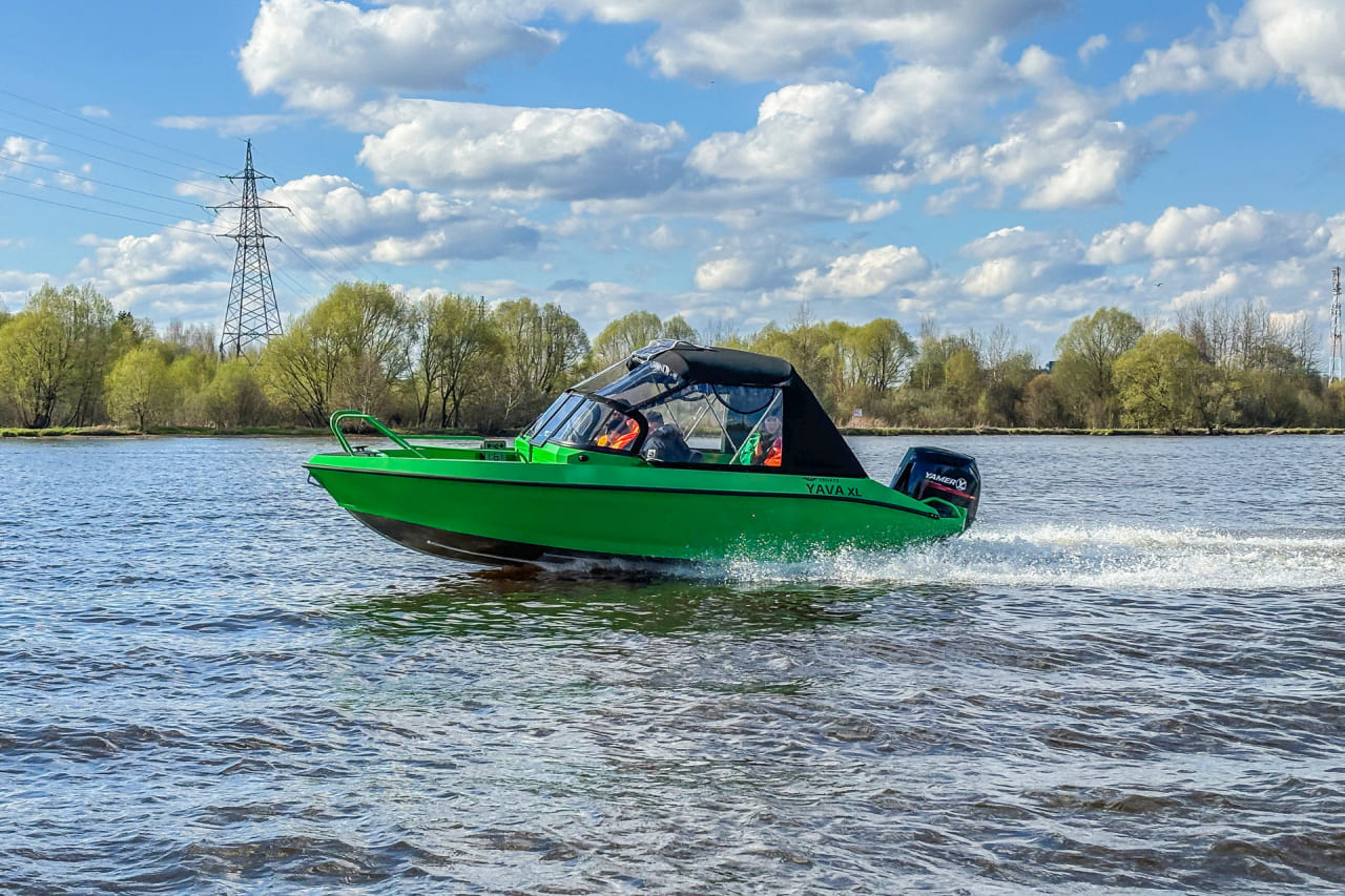 Катер-лодка алюминиевая VBOATS Yava XL Fish Фото 5 Катер-лодка алюминиевая VBOATS Yava XL Fish Обзор-Фото 5