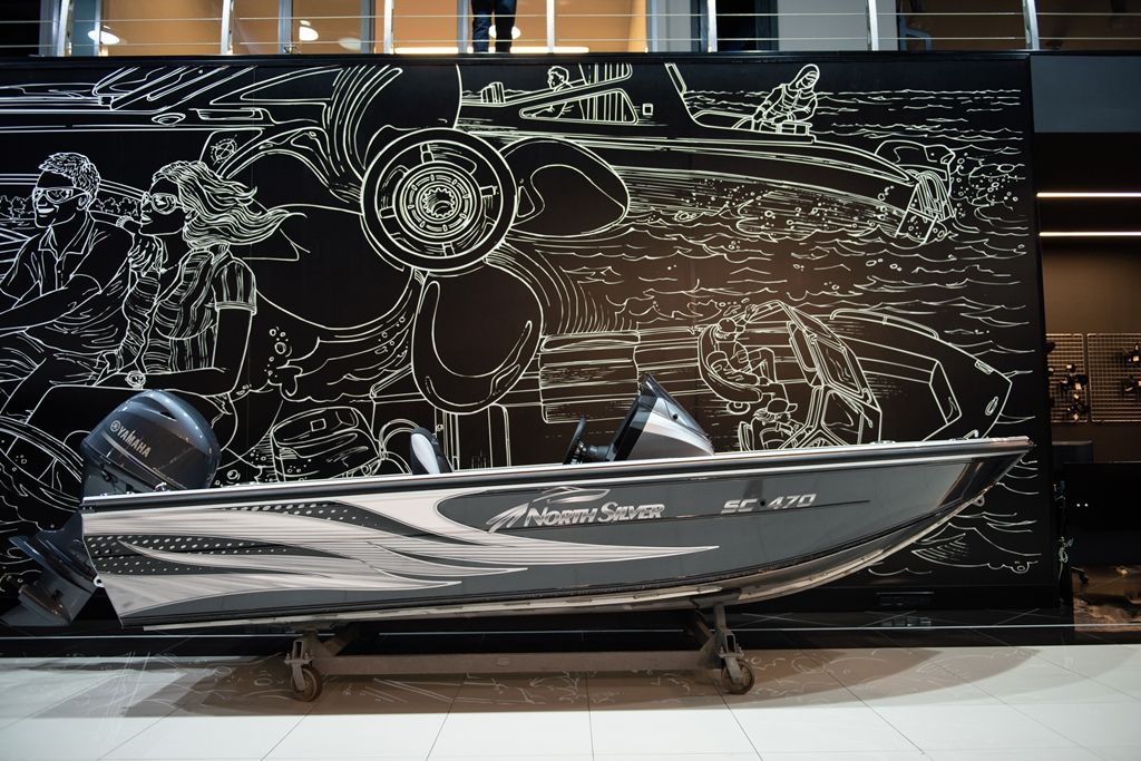 Катер-лодка алюминиевая NORTHSILVER 470 SC Фото 7 Катер-лодка алюминиевая NORTHSILVER 470 SC Обзор-Фото 7