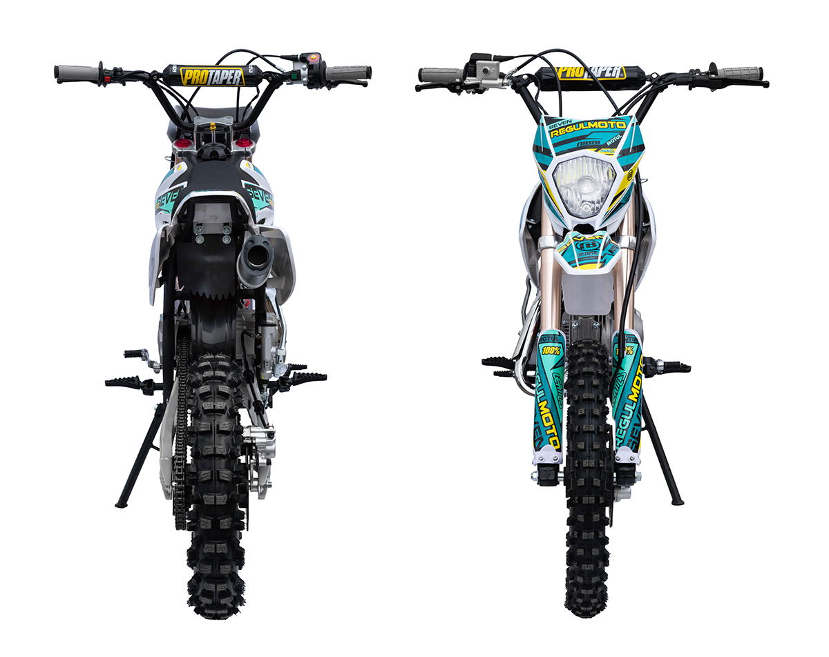 Питбайк REGULMOTO Seven 125E PITBIKE электростартер Фото 4 Питбайк REGULMOTO Seven 125E PITBIKE электростартер Обзор-Фото 4