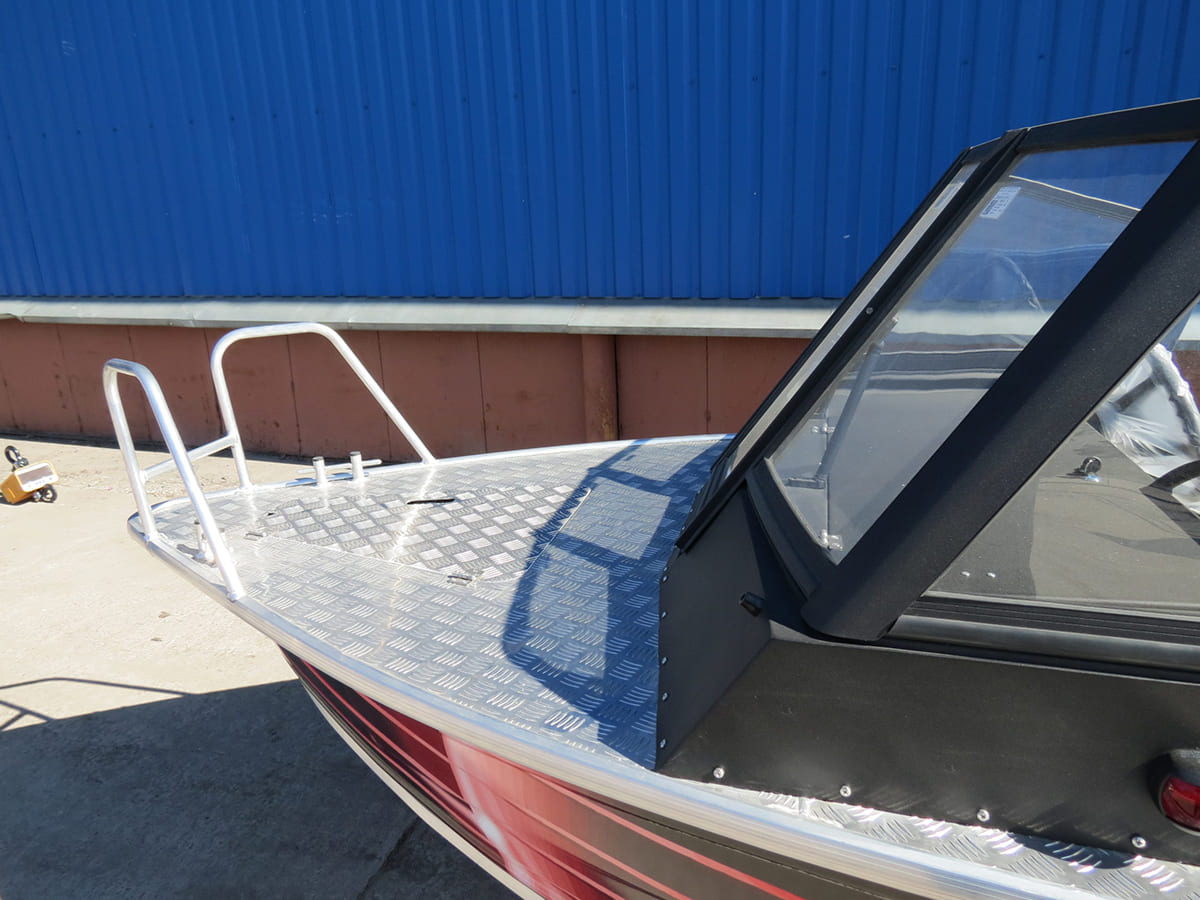 Катер-лодка алюминиевая WELLBOAT 45i Фото 4 Катер-лодка алюминиевая WELLBOAT 45i Обзор-Фото 4