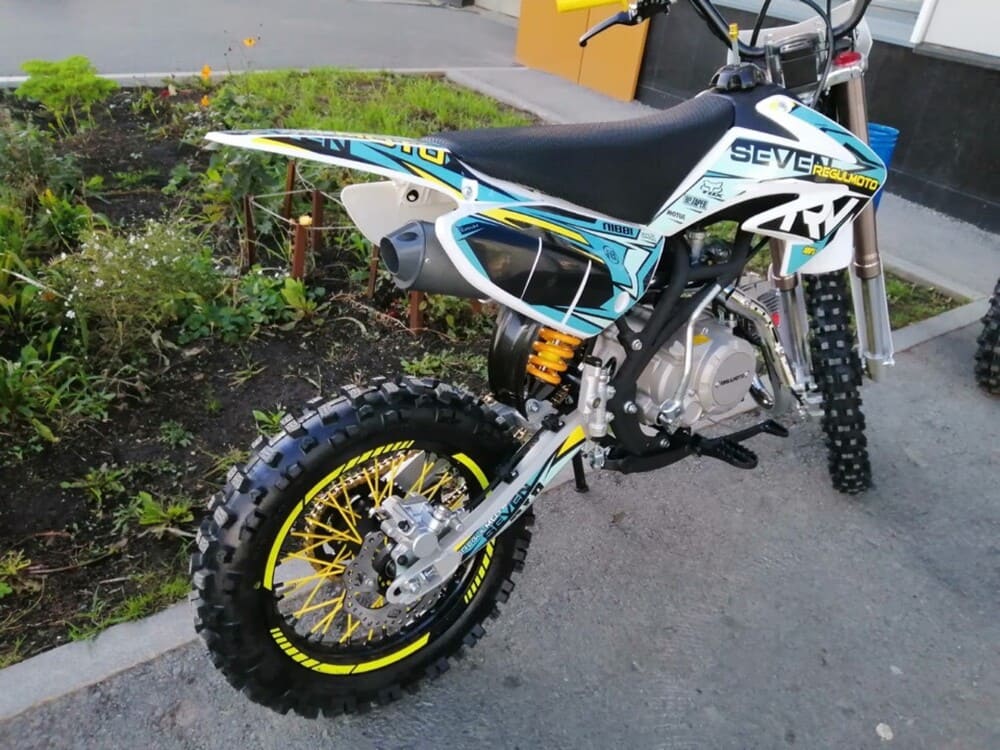 Питбайк REGULMOTO Seven 125E PITBIKE электростартер Фото 28 Питбайк REGULMOTO Seven 125E PITBIKE электростартер Обзор-Фото 28