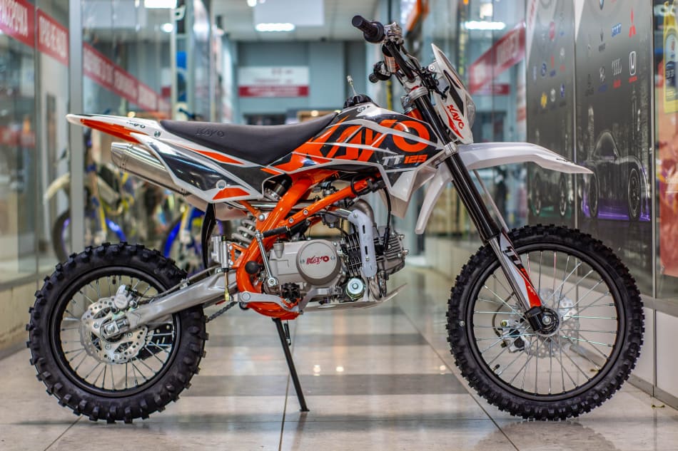 Питбайк KAYO Basic K125EM 17/14 KRZ 2024 Фото 11 Питбайк KAYO Basic K125EM 17/14 KRZ 2024 Обзор-Фото 11