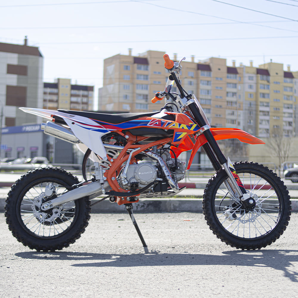 Мотоцикл ATAKI Prime 125 17/14 PITBIKE Фото 7 Мотоцикл ATAKI Prime 125 17/14 PITBIKE Обзор-Фото 7