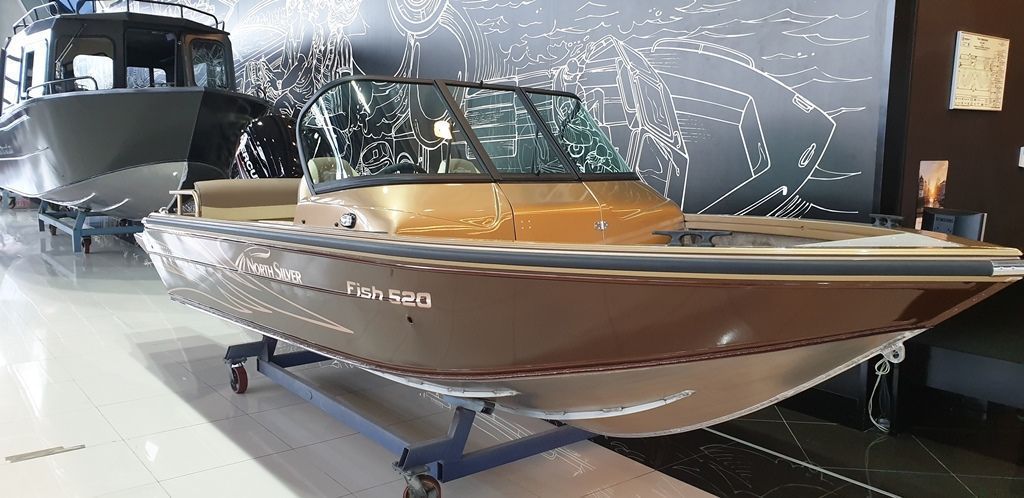 Катер-лодка алюминиевая NORTHSILVER 520 Fish Фото 2 Катер-лодка алюминиевая NORTHSILVER 520 Fish Обзор-Фото 2