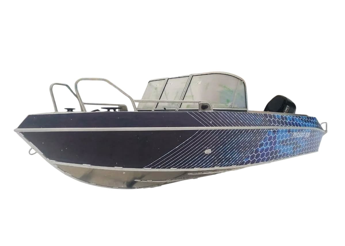 Катер-лодка алюминиевая RUSBOAT 55 Фото 1 Катер-лодка алюминиевая RUSBOAT 55 Обзор-Фото 1