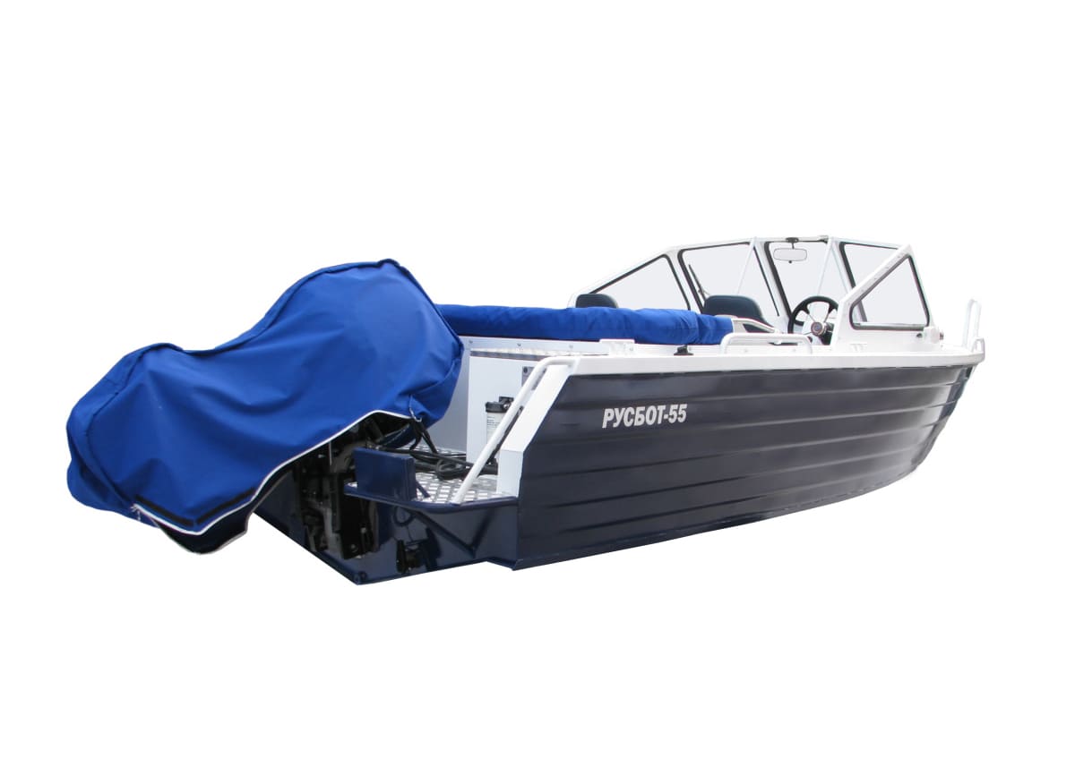 Катер-лодка алюминиевая RUSBOAT 55 Фото 2 Катер-лодка алюминиевая RUSBOAT 55 Обзор-Фото 2
