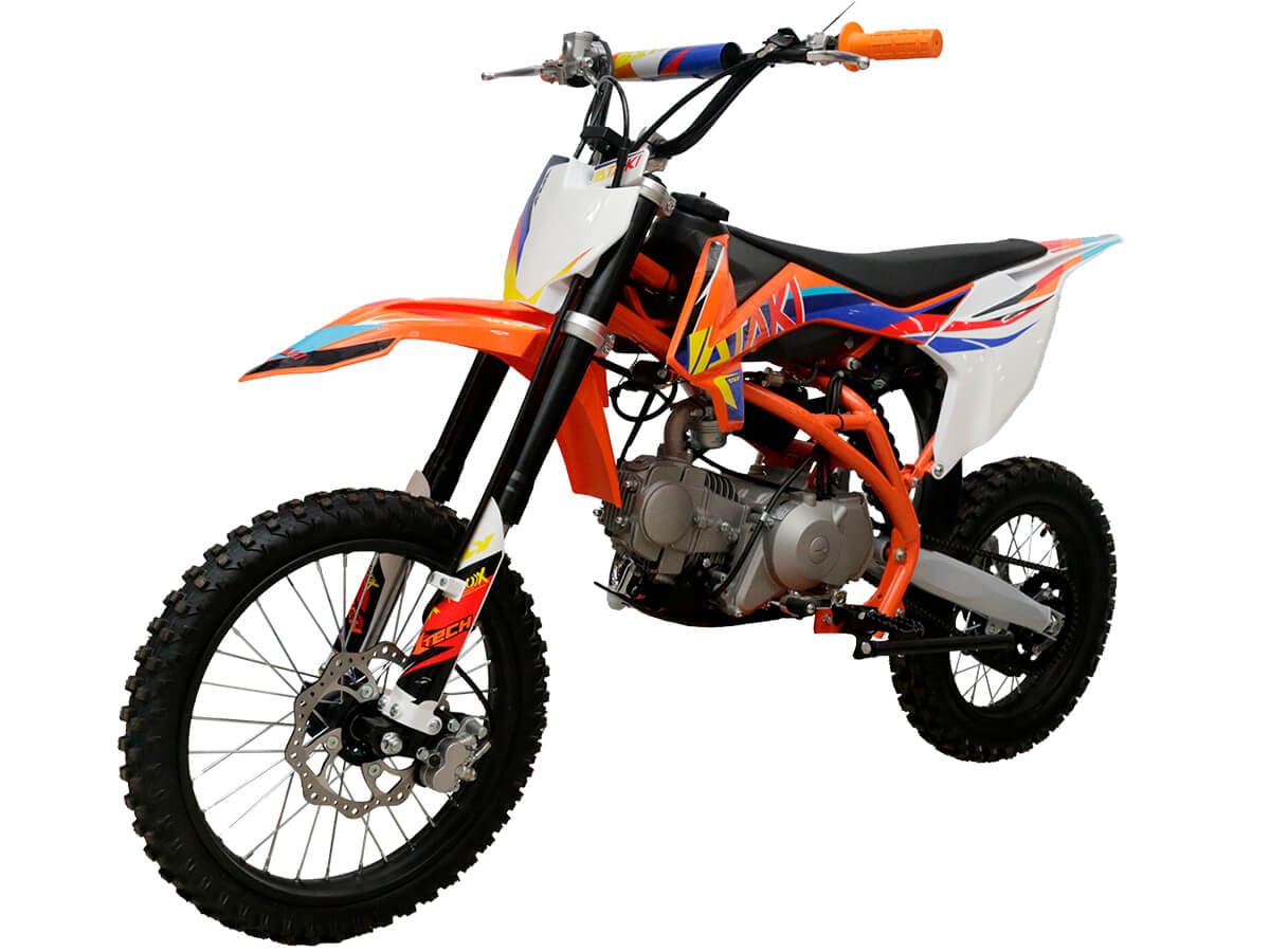 Мотоцикл ATAKI Prime 125 17/14 PITBIKE Фото 4 Мотоцикл ATAKI Prime 125 17/14 PITBIKE Обзор-Фото 4