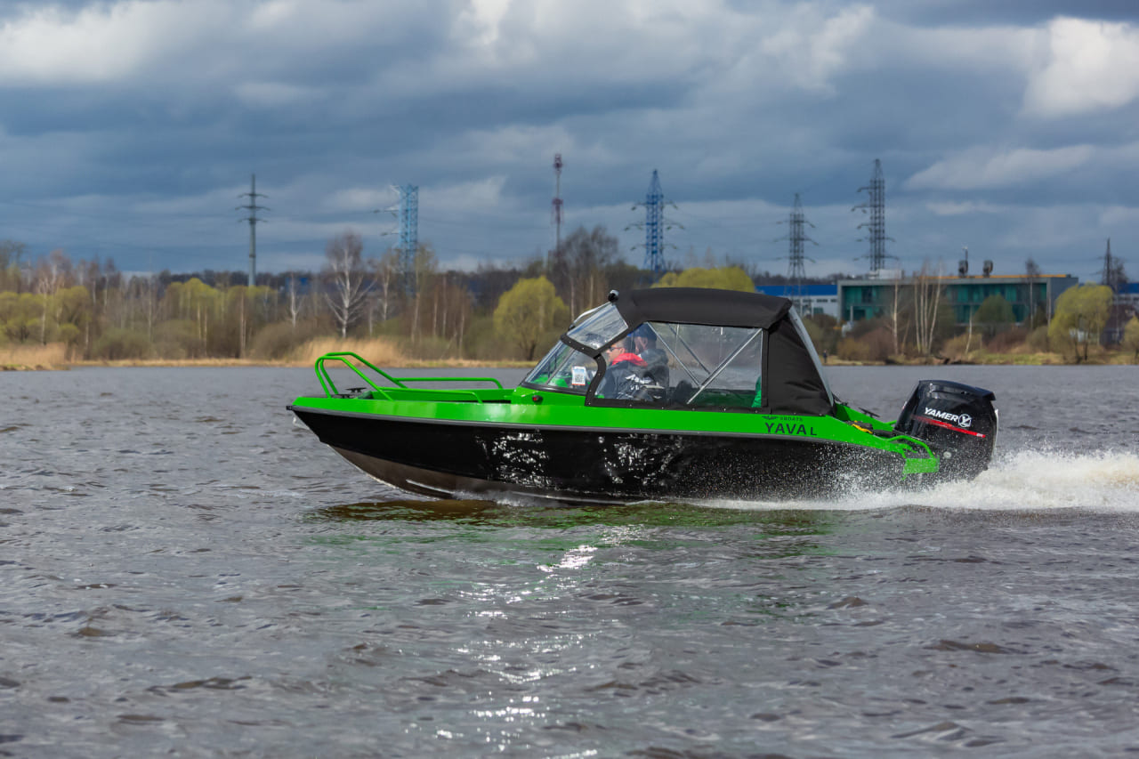 Катер-лодка алюминиевая VBOATS Yava L Fish Фото 3 Катер-лодка алюминиевая VBOATS Yava L Fish Обзор-Фото 3