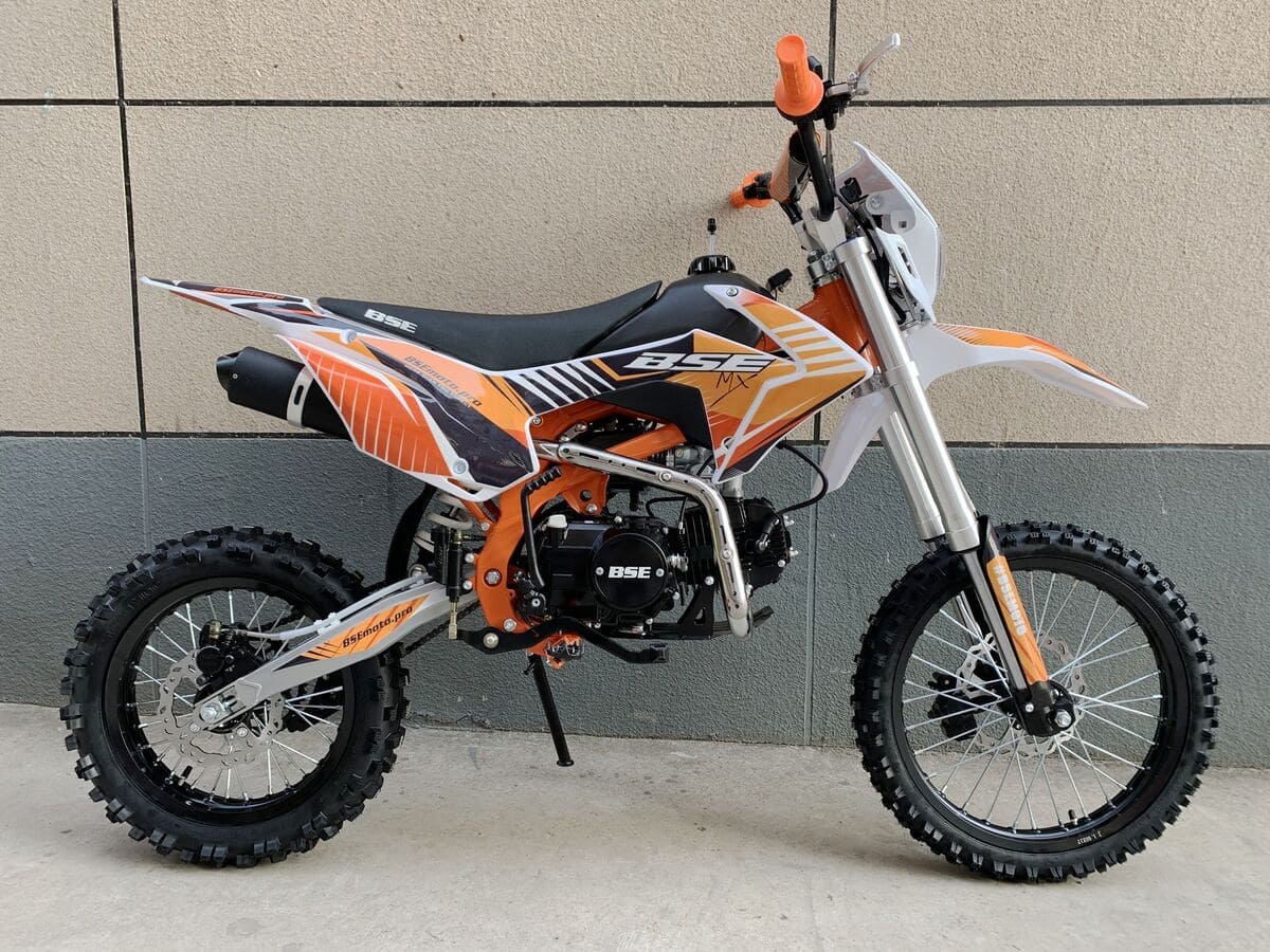 Питбайк BSE MX 125 17/14 Racing Orange Фото 2 Питбайк BSE MX 125 17/14 Racing Orange Обзор-Фото 2