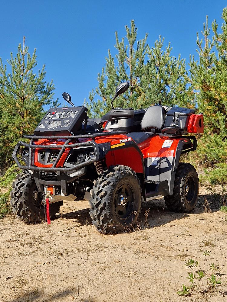 Квадроцикл HISUN Tactic 550 Extreme Edition (ПСМ) Фото 9 Квадроцикл HISUN Tactic 550 Extreme Edition (ПСМ) Обзор-Фото 9