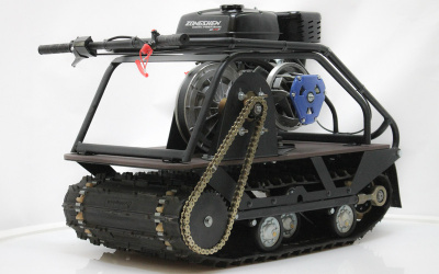 Мотобуксировщик НОРКА 500 Mini Фото 1 Мотобуксировщик НОРКА 500 Mini Обзор-Фото 1