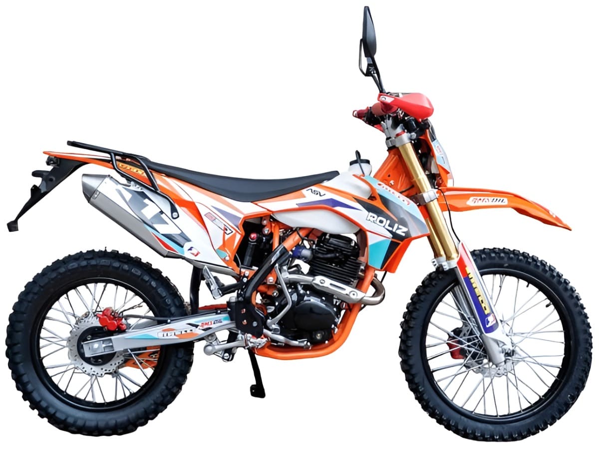Мотоцикл кроссовый эндуро ROLIZ Sport-007 YIN Фото 1 Мотоцикл кроссовый эндуро ROLIZ Sport-007 YIN Обзор-Фото 1