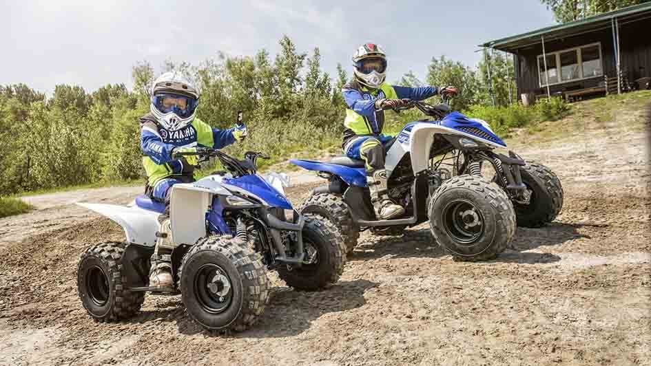 Квадроцикл YAMAHA YFM90R (Raptor 90) Фото 4 Квадроцикл YAMAHA YFM90R (Raptor 90) Обзор-Фото 4