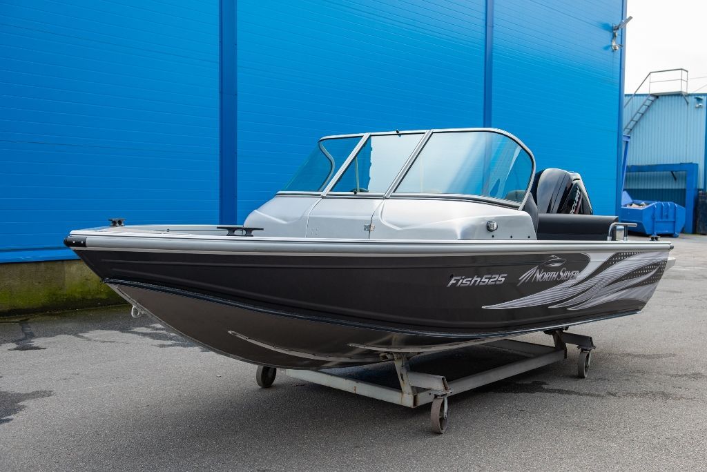 Катер-лодка алюминиевая NORTHSILVER 525 Fish Фото 1 Катер-лодка алюминиевая NORTHSILVER 525 Fish Обзор-Фото 1