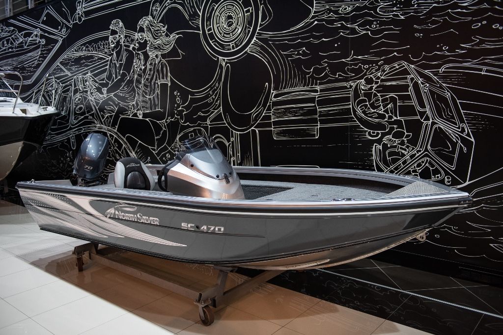 Катер-лодка алюминиевая NORTHSILVER 470 SC Фото 3 Катер-лодка алюминиевая NORTHSILVER 470 SC Обзор-Фото 3