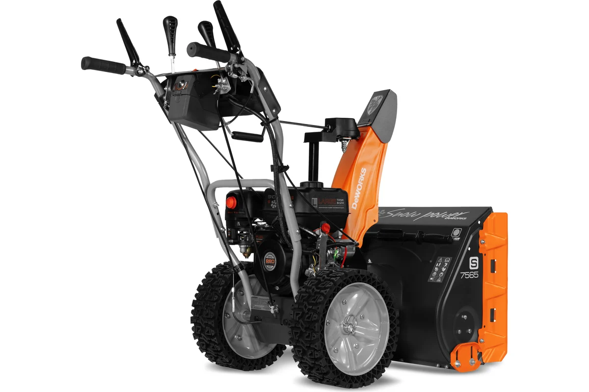 Снегоуборщик DEWORKS S 7565 Фото 5 Снегоуборщик DEWORKS S 7565 Обзор-Фото 5